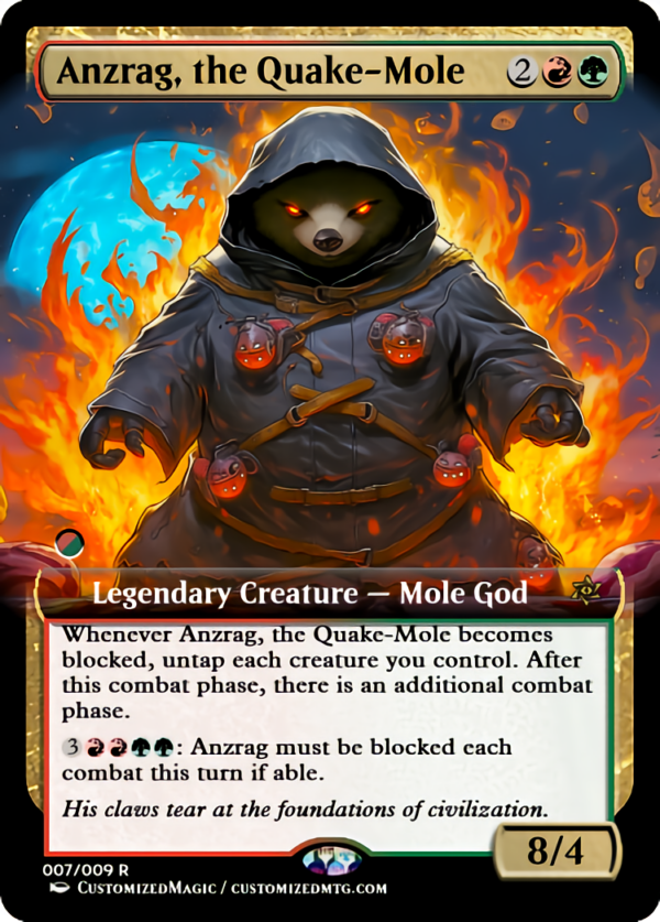 Anzrag, the Quake-Mole | Anzrag the Quake Mole.6 | Magic the Gathering Proxy Cards