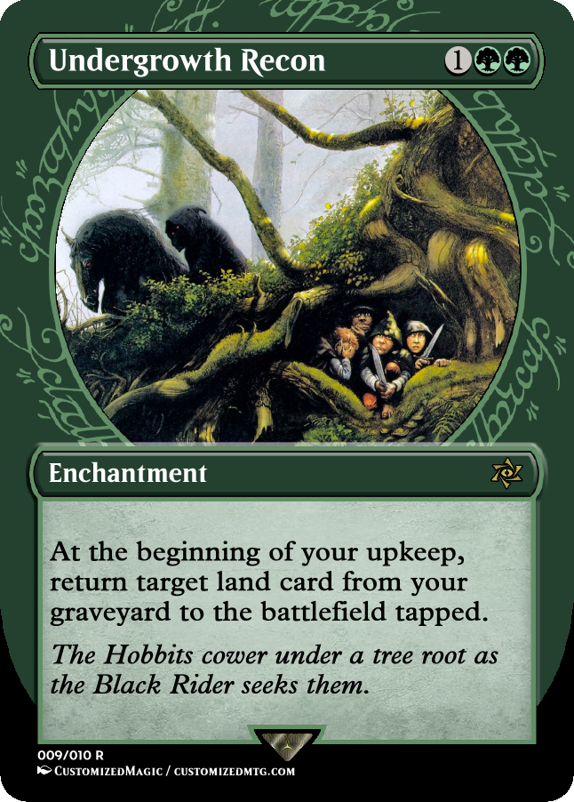 Undergrowth Recon | Undergrowth Recon.8 | Magic the Gathering Proxy Cards
