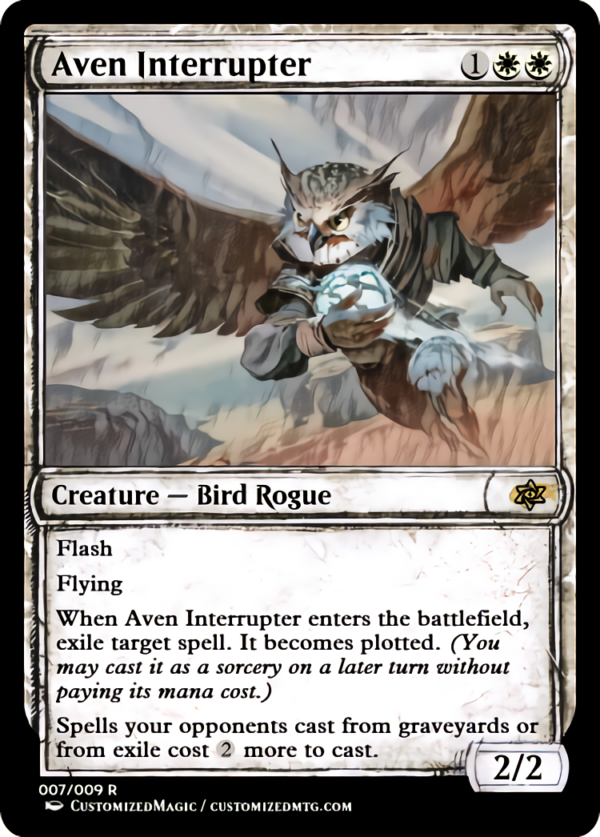 Aven Interrupter | Aven Interrupter.6 | Magic the Gathering Proxy Cards