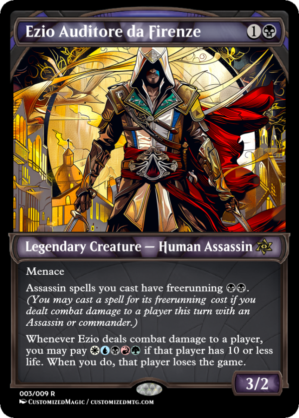 Ezio Auditore da Firenze | Ezio Auditore da Firenze.2 | Magic the Gathering Proxy Cards