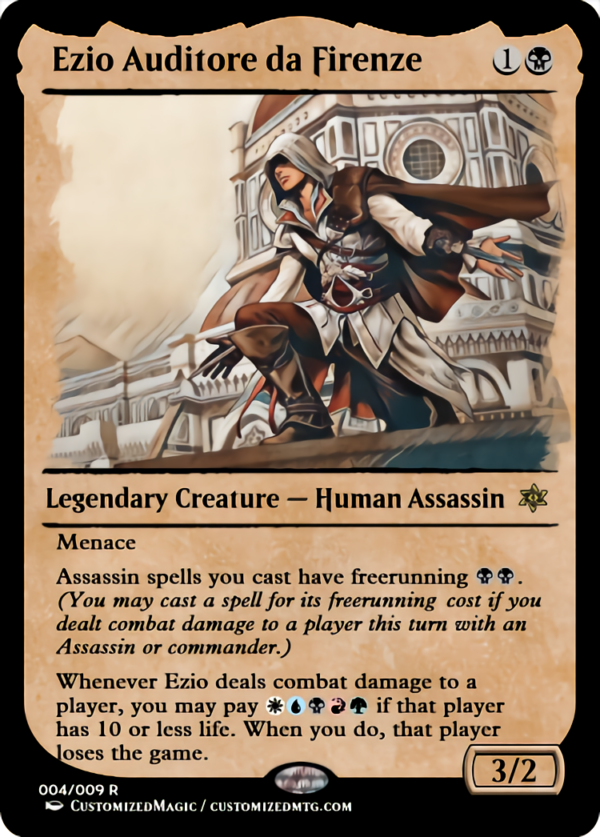 Ezio Auditore da Firenze | Ezio Auditore da Firenze.3 | Magic the Gathering Proxy Cards