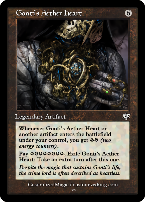 Gonti's Aether Heart | Gontis Aether Heart.2 | Magic the Gathering Proxy Cards