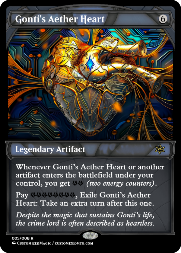 Gonti's Aether Heart | Gontis Aether Heart.4 | Magic the Gathering Proxy Cards