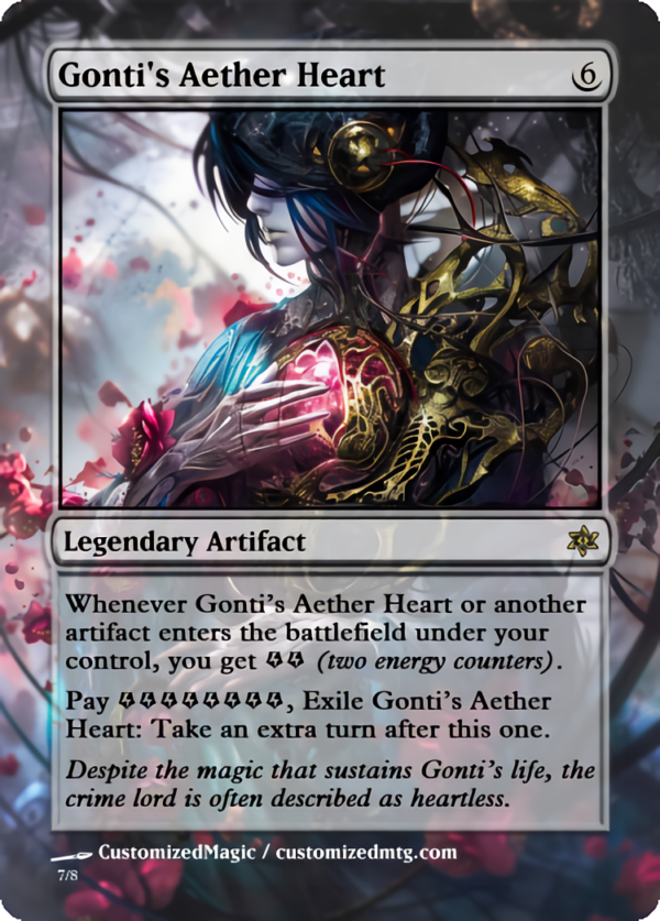 Gonti's Aether Heart | Gontis Aether Heart.6 | Magic the Gathering Proxy Cards