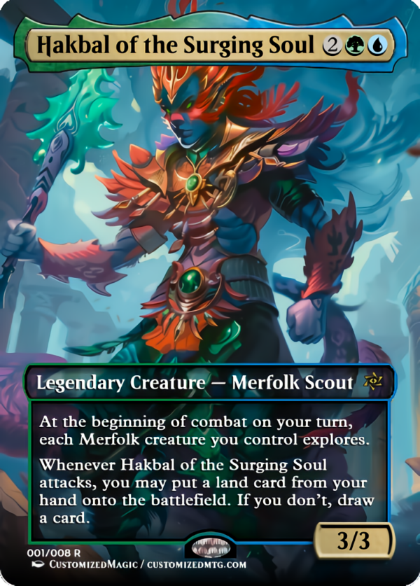 Hakbal of the Surging Soul | Hakbal of the Surging Soul | Magic the Gathering Proxy Cards