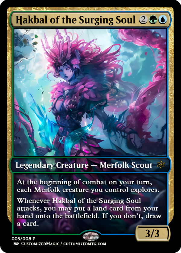 Hakbal of the Surging Soul | Hakbal of the Surging Soul.14 | Magic the Gathering Proxy Cards