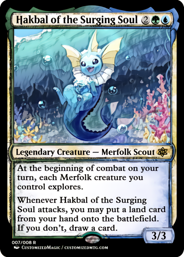 Hakbal of the Surging Soul | Hakbal of the Surging Soul.6 | Magic the Gathering Proxy Cards