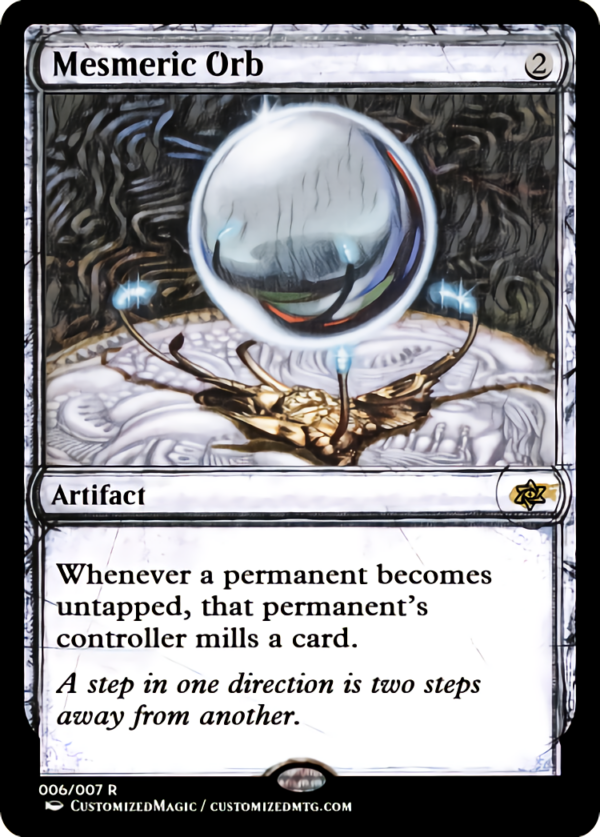 Mesmeric Orb | Mesmeric Orb.5 | Magic the Gathering Proxy Cards