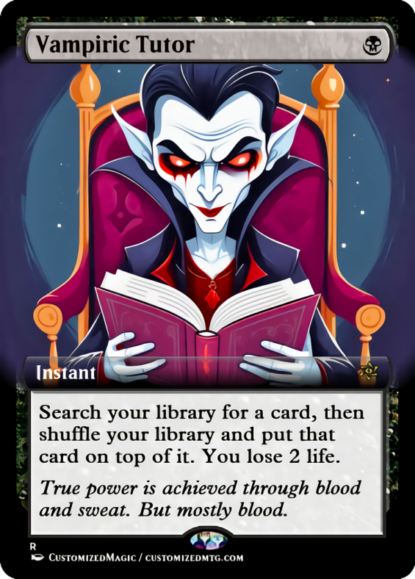 Vampiric Tutor | Vampiric Tutor | Magic the Gathering Proxy Cards