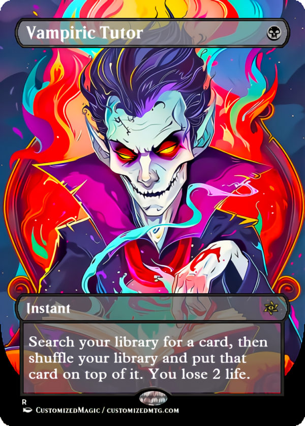 Vampiric Tutor | Vampiric Tutor.2 | Magic the Gathering Proxy Cards