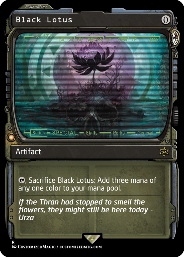 Black Lotus | Black Lotus.12 | Magic the Gathering Proxy Cards
