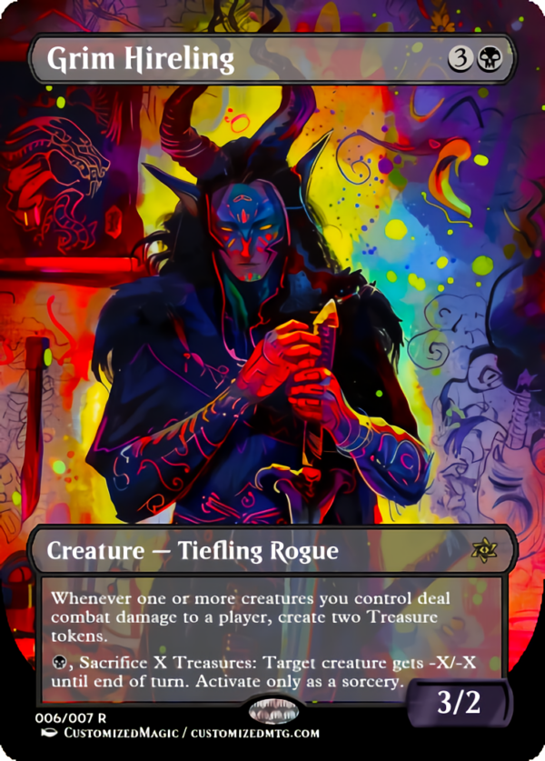 Grim Hireling | Grim Hireling.5 | Magic the Gathering Proxy Cards