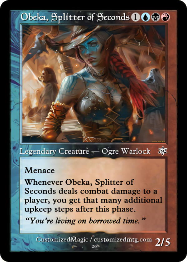 Obeka, Splitter Of Seconds | Magic The Gathering Proxy Cards