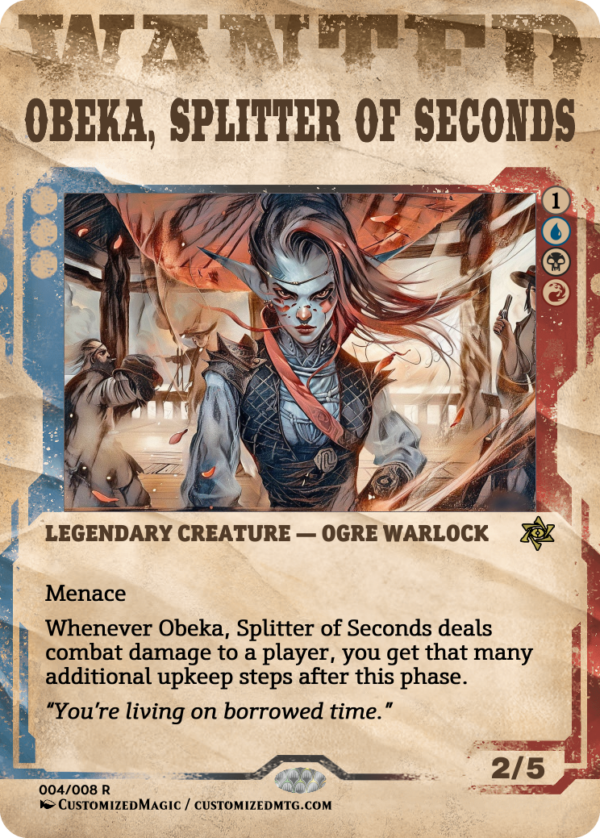 Obeka, Splitter Of Seconds | Magic The Gathering Proxy Cards