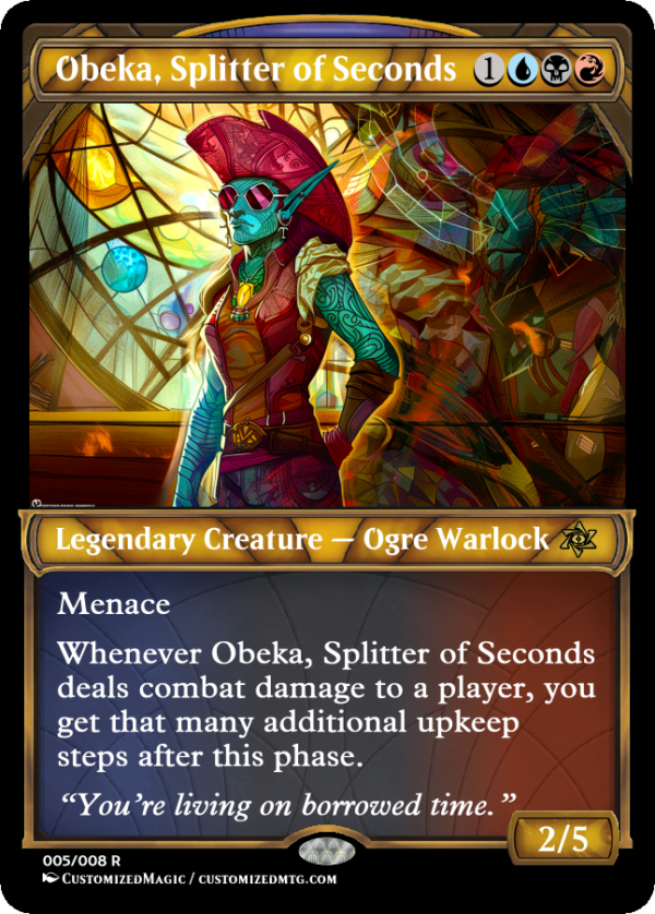 Obeka, Splitter of Seconds | Obeka Splitter of Seconds.4 | Magic the Gathering Proxy Cards