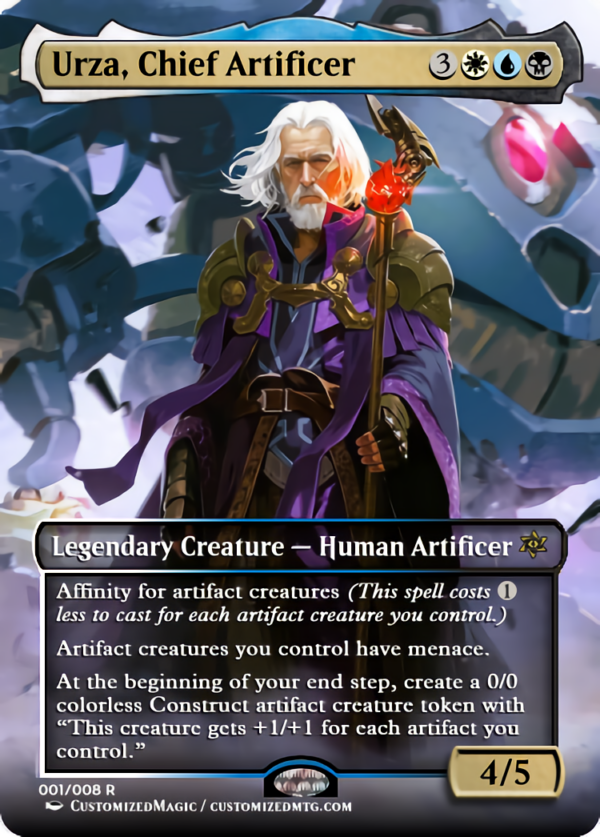 Urza, Chief Artificer | Urza Chief Artificer | Magic the Gathering Proxy Cards