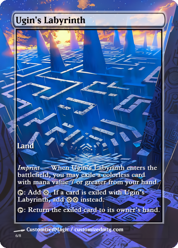 Ugin's Labyrinth | Ugins Labyrinth.5 | Magic the Gathering Proxy Cards