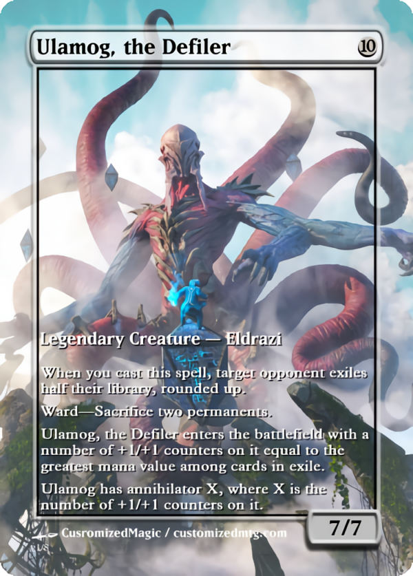 Ulamog, the Defiler | Ulamog the Defiler | Magic the Gathering Proxy Cards