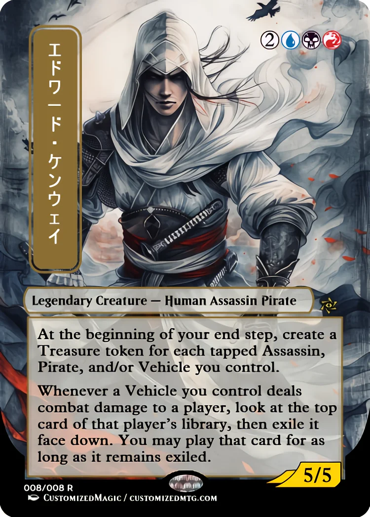 Edward Kenway | Magic the Gathering / MTG Proxy Cards |