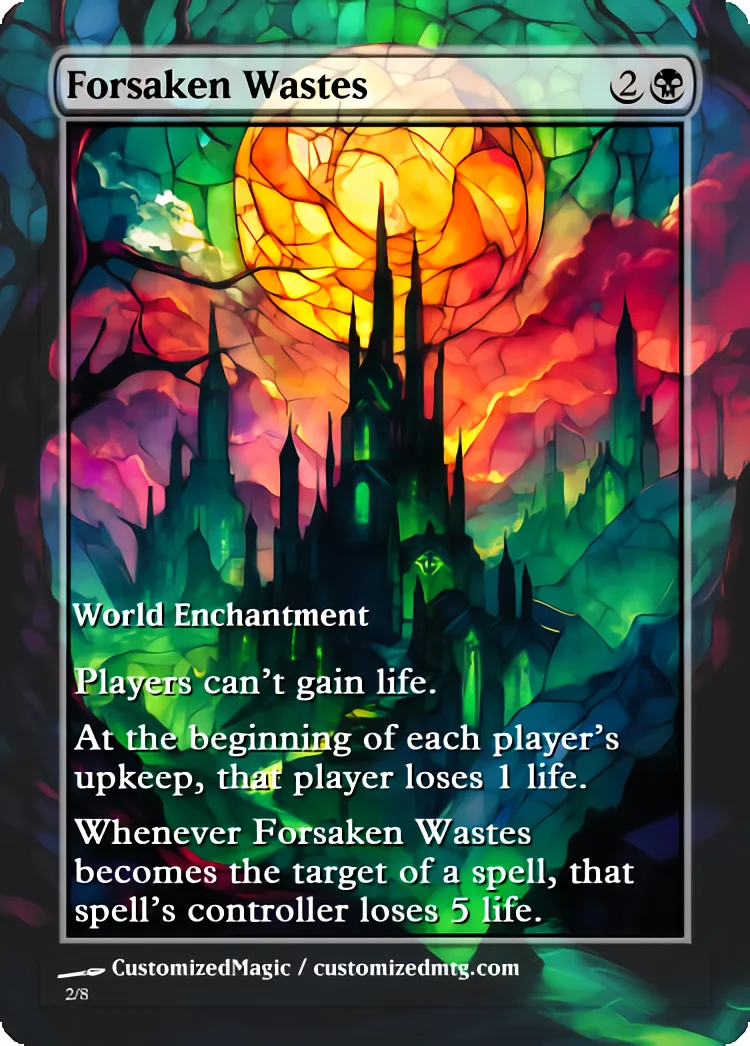 Forsaken Wastes | Forsaken Wastes.1 | Magic the Gathering Proxy Cards