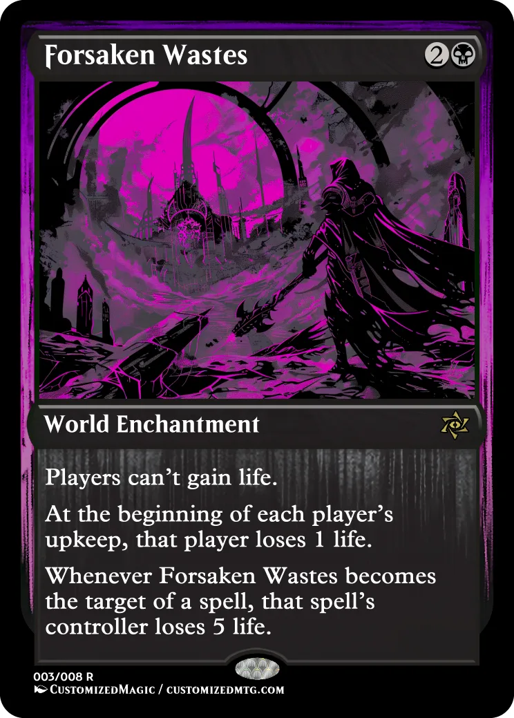 Forsaken Wastes | Forsaken Wastes.2 | Magic the Gathering Proxy Cards