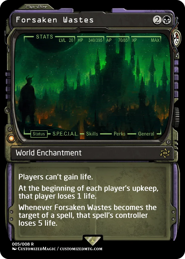 Forsaken Wastes | Forsaken Wastes.4 | Magic the Gathering Proxy Cards