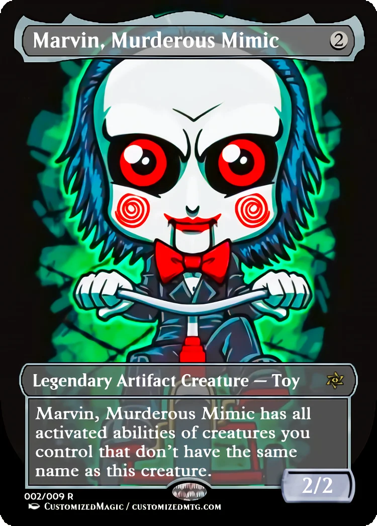 Marvin, Murderous Mimic | Marvin Murderous Mimic.1 | Magic the Gathering / MTG Proxy Cards |