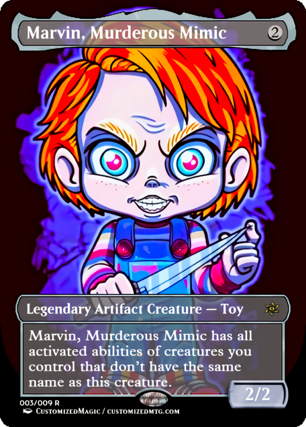 Marvin, Murderous Mimic | Marvin Murderous Mimic.2 | Magic the Gathering Proxy Cards