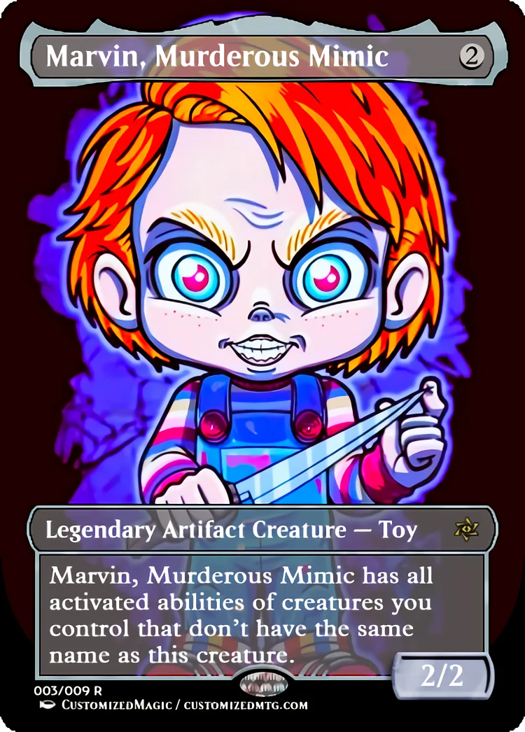 Marvin, Murderous Mimic | Marvin Murderous Mimic.2 | Magic the Gathering / MTG Proxy Cards |