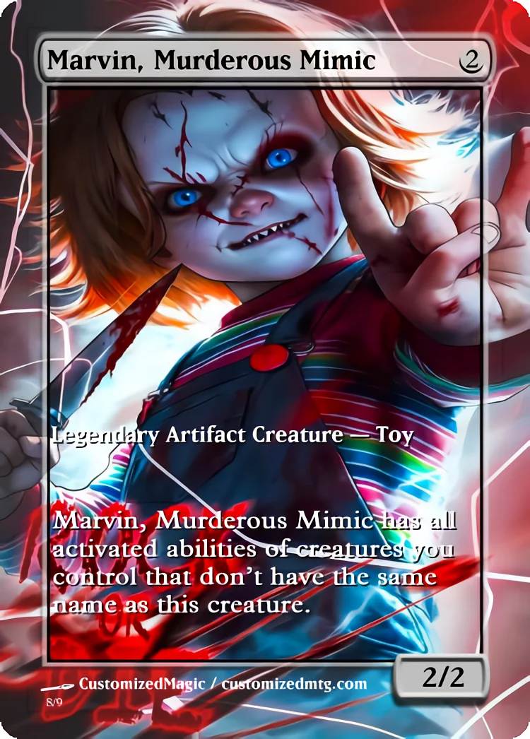 Marvin, Murderous Mimic | Marvin Murderous Mimic.7 | Magic the Gathering / MTG Proxy Cards |