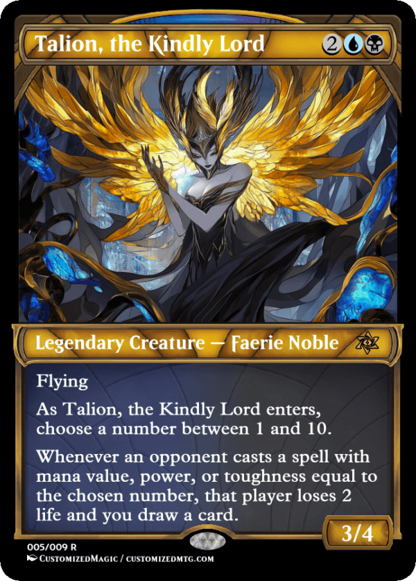 Talion, the Kindly Lord | Talion the Kindly Lord.4 | Magic the Gathering Proxy Cards