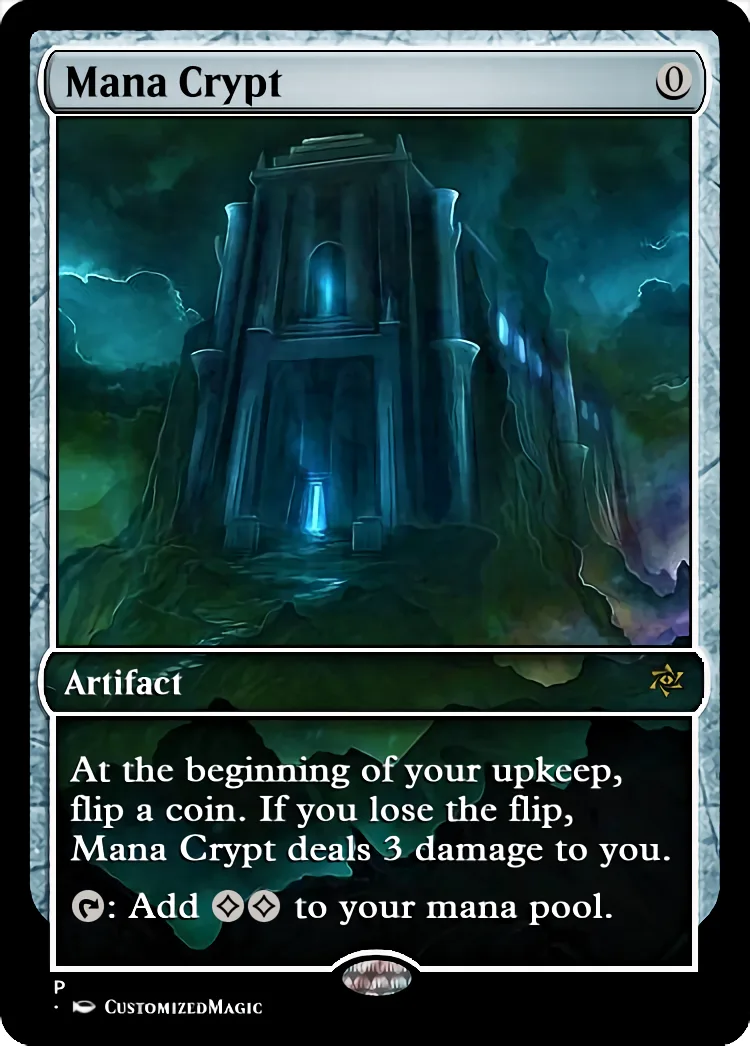 Mana Crypt | Mana Crypt.120 | Magic the Gathering Proxy Cards