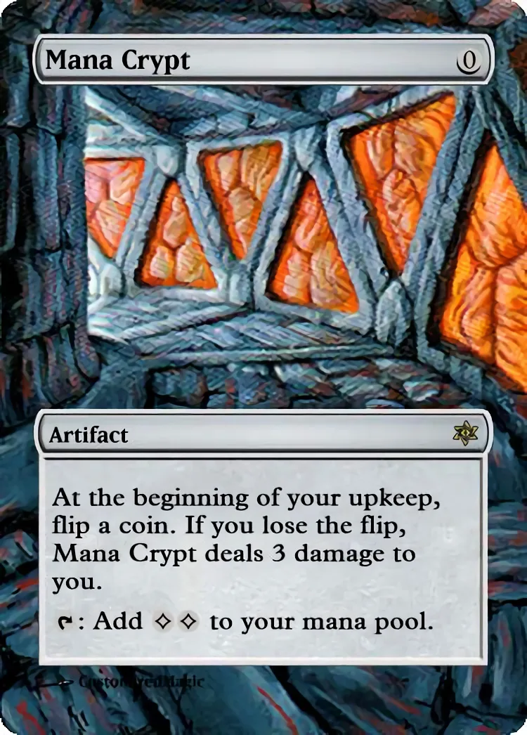 Mana Crypt | Mana Crypt.3 | Magic the Gathering Proxy Cards