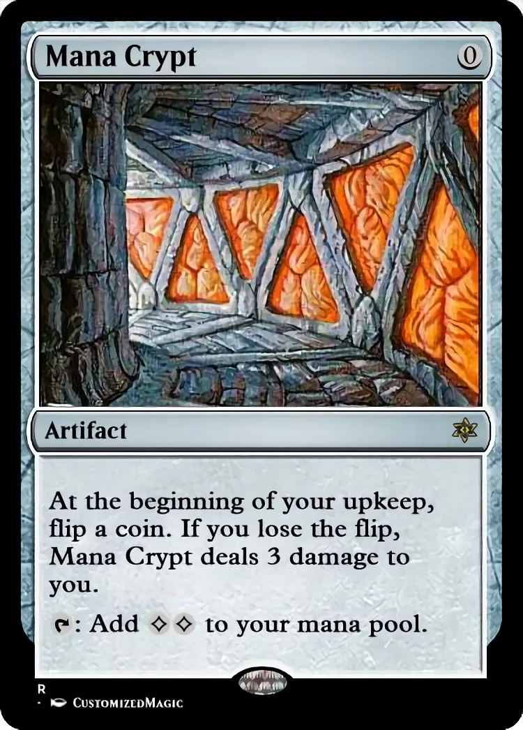 Mana Crypt | Mana Crypt.4 | Magic the Gathering Proxy Cards