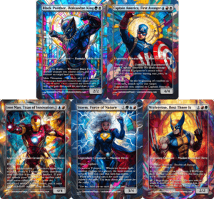 Secret Lair x Marvel's -Stained Glass