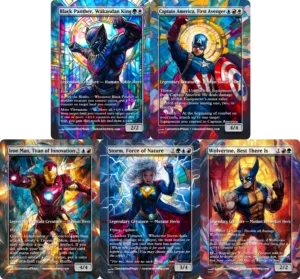 Secret Lair x Marvel's -Stained Glass