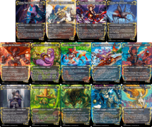 Foundations Jumpstart Commanders Mystic and Rare - Full Art