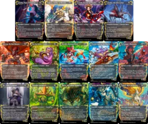 Foundations Jumpstart Commanders Mystic and Rare - Full Art