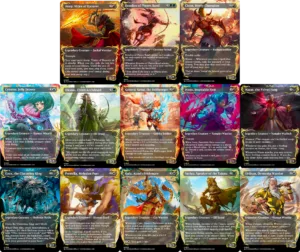 Foundations Jumpstart Commanders Uncommon - Full Art