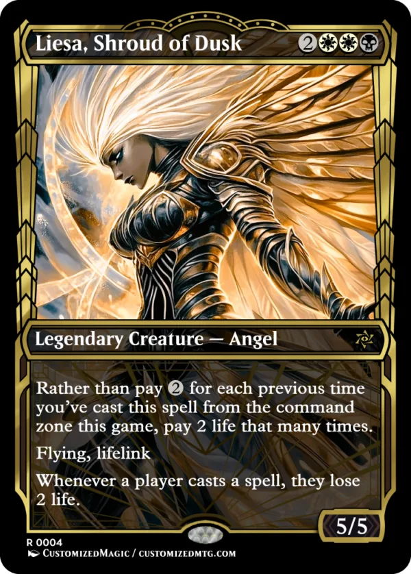 Liesa, Shroud Of Dusk | Magic The Gathering Proxy Cards