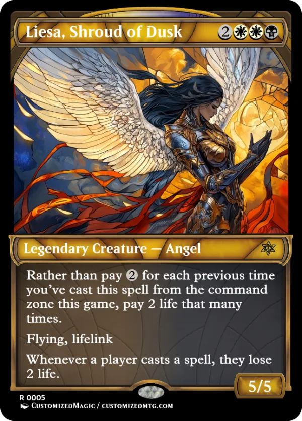 Liesa, Shroud Of Dusk | Magic The Gathering Proxy Cards
