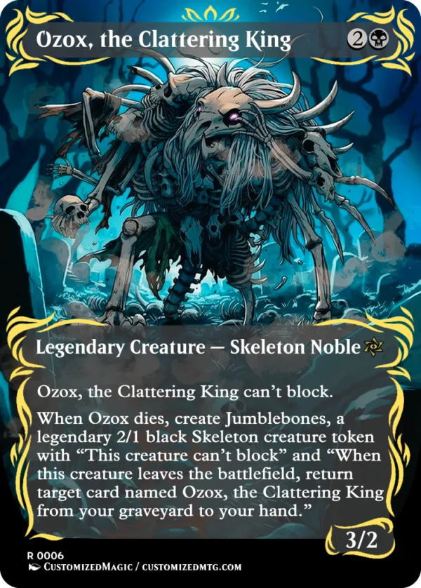 Foundations Jumpstart Commanders Uncommon - Full Art | Magic The Gathering  Proxy Cards