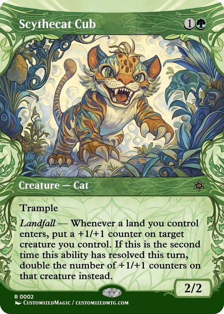 Scythecat Cub | Scythecat Cub.1 | Magic the Gathering Proxy Cards