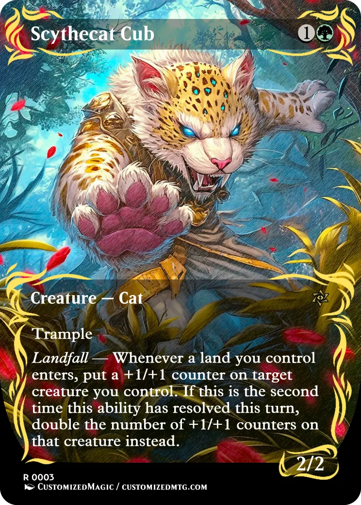 Scythecat Cub | Scythecat Cub.2 | Magic the Gathering Proxy Cards