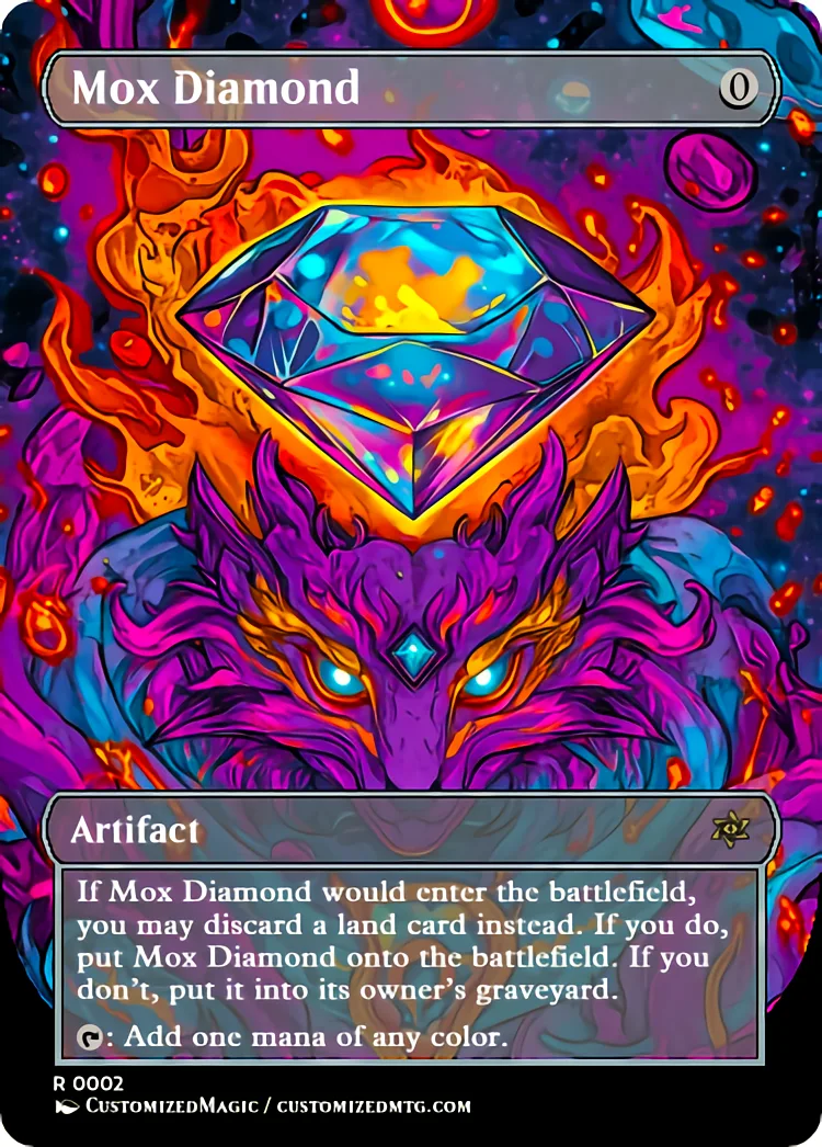 Mox Diamond | Mox Diamond.1 | Magic the Gathering / MTG Proxy Cards | Magic the Gathering Proxy Cards