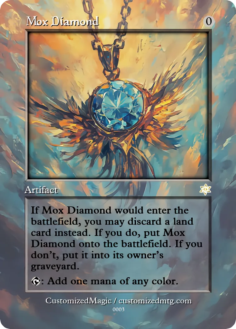 Mox Diamond | Mox Diamond.2 | Magic the Gathering / MTG Proxy Cards | Magic the Gathering Proxy Cards
