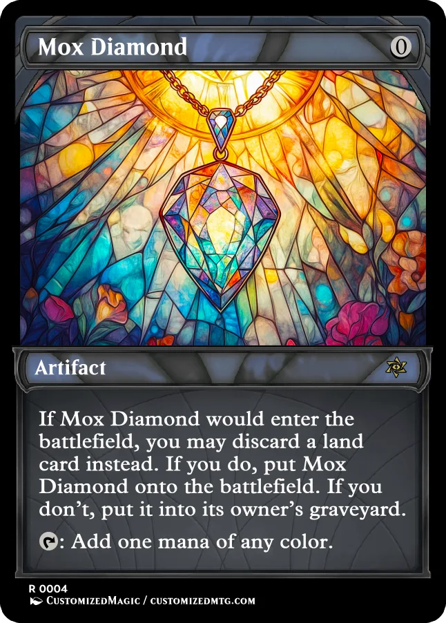 Mox Diamond | Mox Diamond.3 | Magic the Gathering / MTG Proxy Cards | Magic the Gathering Proxy Cards
