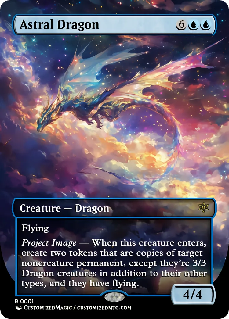 Astral Dragon | Astral Dragon | Magic the Gathering / MTG Proxy Cards | Magic the Gathering Proxy Cards