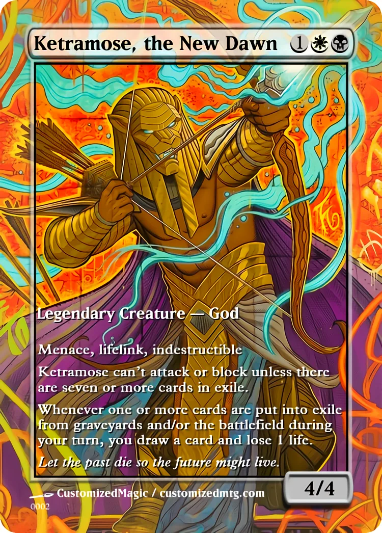 Ketramose, the New Dawn | Ketramose the New Dawn.1 | Magic the Gathering / MTG Proxy Cards | Magic the Gathering Proxy Cards