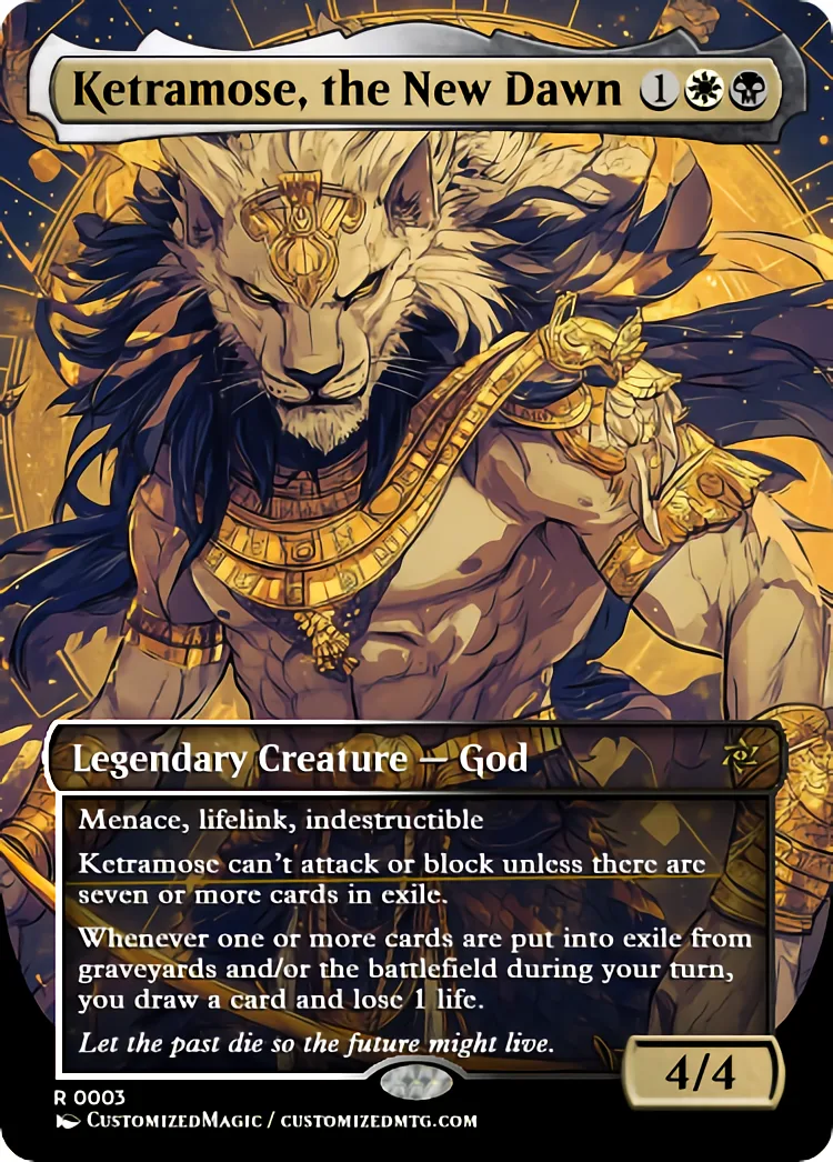 Ketramose, the New Dawn | Ketramose the New Dawn.2 | Magic the Gathering / MTG Proxy Cards | Magic the Gathering Proxy Cards